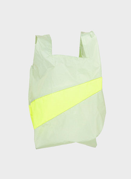 Susan Bijl The New Shopping Bag Pistache & Fluo Yellow