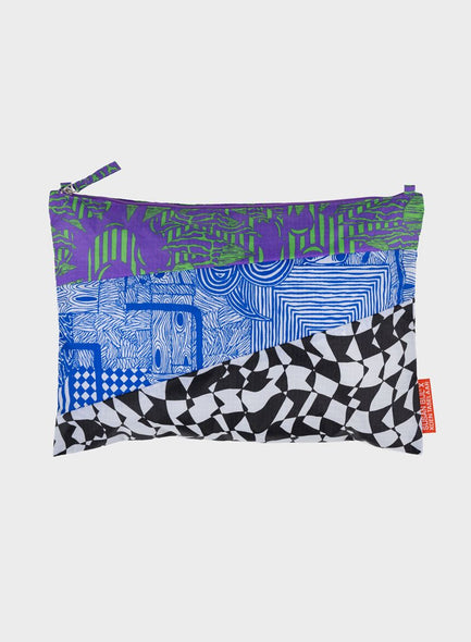 Susan Bijl The New Pouch Kiki Bouba Blue Large