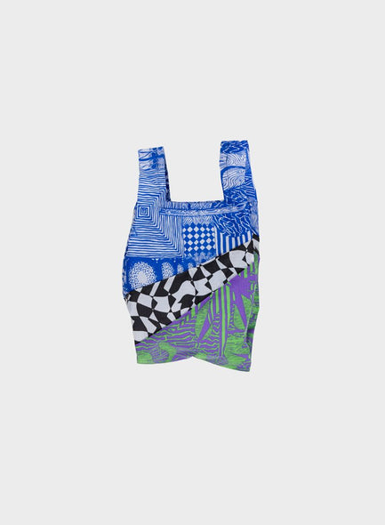 Susan Bijl The New Shopping Bag Endless Smoking Cr Blue Small