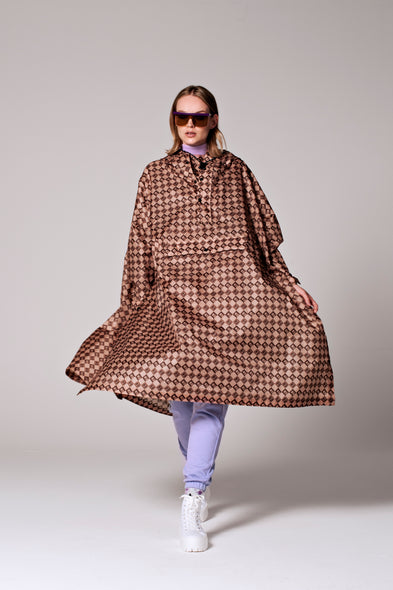 Rainkiss Regenponcho Damier