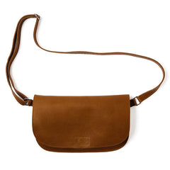 Keecie Tas Lazy Boy, Cognac Used Look