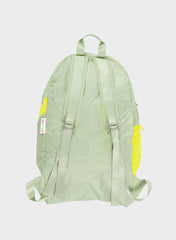 Susan Bijl The New Foldable Backpack Large Pistachio & Fluo Yellow