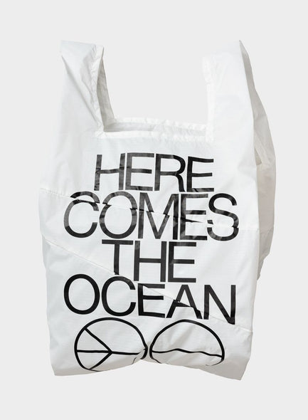 Susan Bijl The New Shopping Bag Ocean White