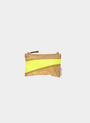 Susan Bijl The New Pouch Camel & Fluo Yellow