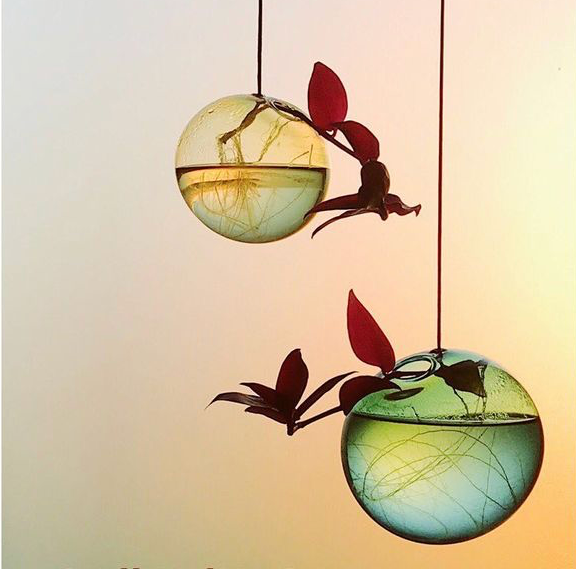 Studio About Hanging Flower Bubble Small, Groen