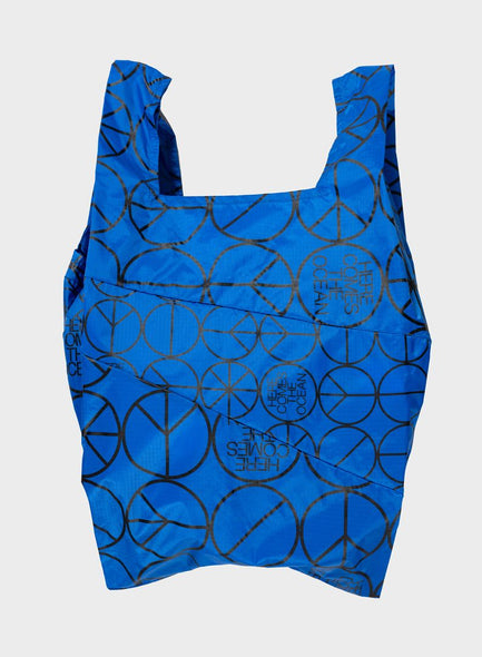Susan Bijl The New Shopping Bag Peace Blue
