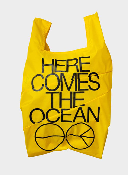 Susan Bijl The New Shopping Bag Ocean TV Yellow