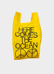 Susan Bijl The New Shopping Bag Ocean TV Yellow