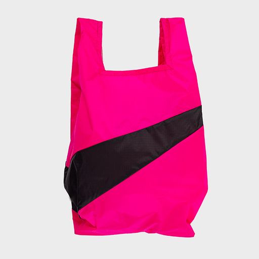 Susan Bijl The New Shopping Bag Pretty Pink & Black